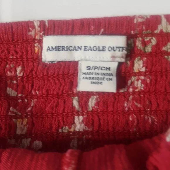 American Eagle  outfitters Pinl floral summers sz S - Picture 4 of 11